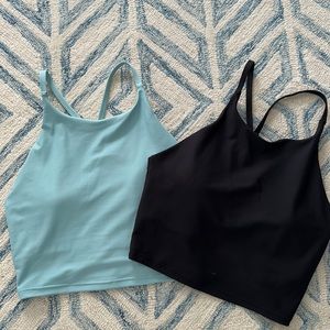 TWO Old Navy Active Powersoft Workout Tops Size M